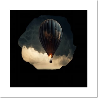 Air Balloon Posters and Art